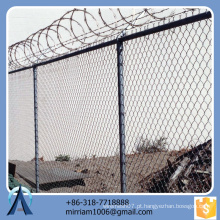 Anping Baochuan Atacado Jardim Decorativo Usado Esgrima Soldado Cadeia Link Fence Designs